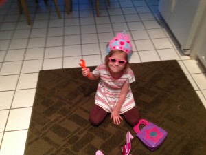 image of a child with toy wrench